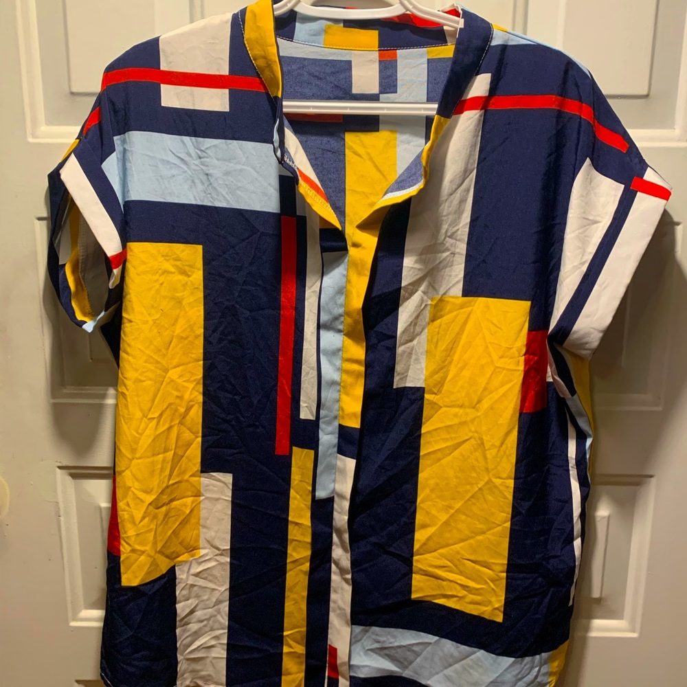 Block color blouse from SHEIN size M